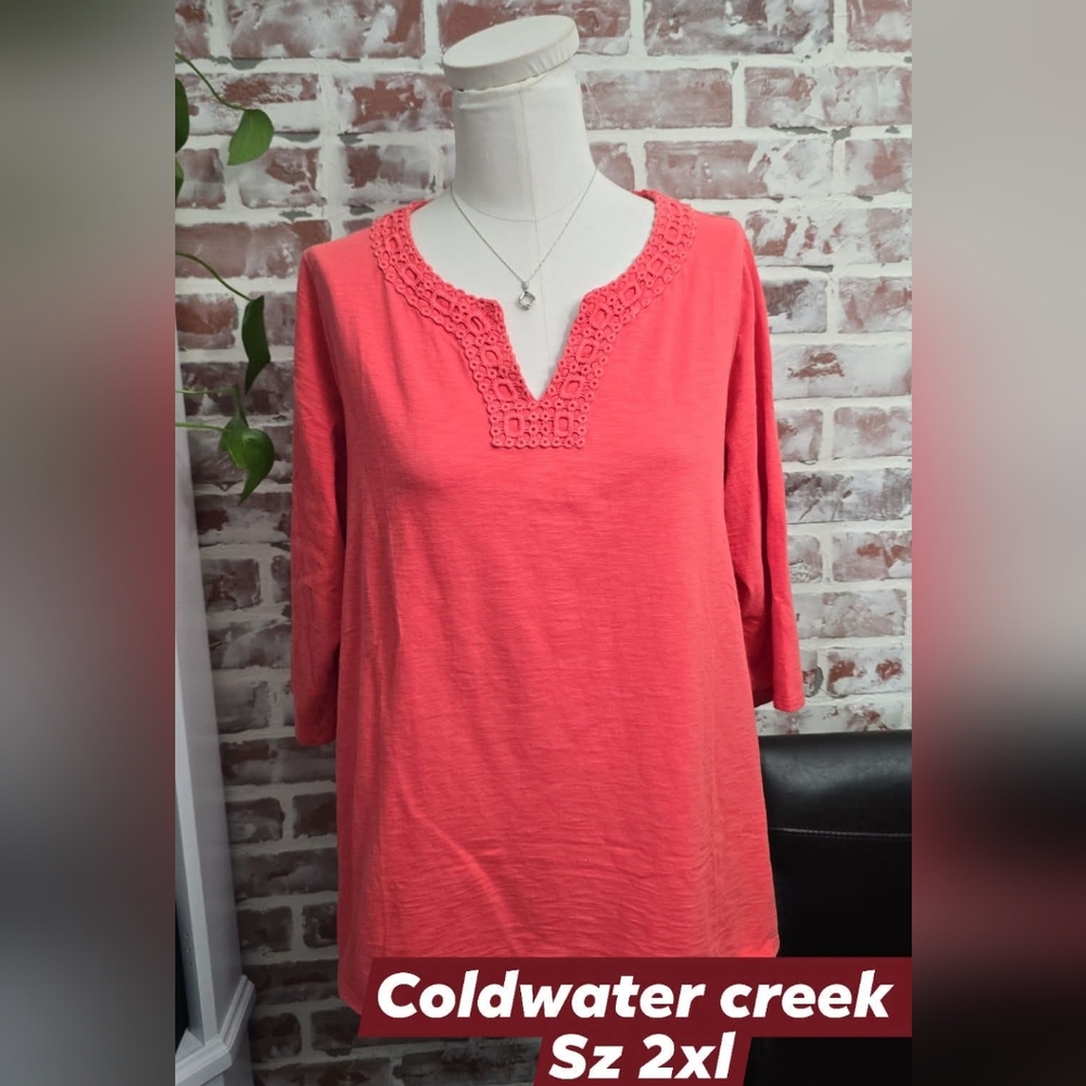Coldwater creek womens top sz 2xl
